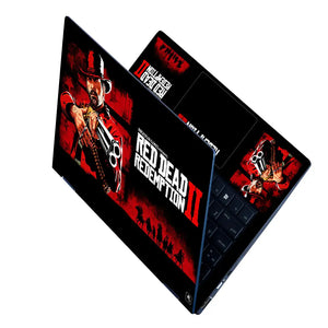 Gaming Red Dead 2 Arthur Morgan Poster Laptop Skin - View 2