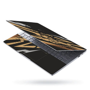 Gold Rush Laptop Skin - View 3