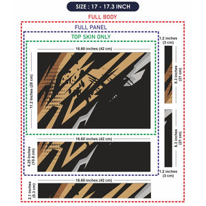 Gold Rush Laptop Skin - View 9