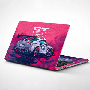 GTR Rearview Power Laptop Skin - View 1