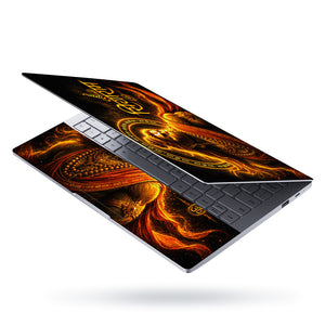 Hanuman Siyaram Mantra Halo Laptop Skin - View 3