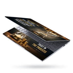 Hourglass Right Time Trust Laptop Skin - View 3