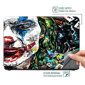 Jokers Chaos Laptop Skin - View 4