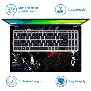 Jujutsu Kaisen Gojo Domain Expansion Laptop Skin - View 5