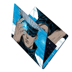 Jujutsu Kaisen Gojo Satoru Pop Art Laptop Skin - View 2