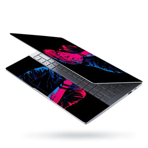 Jujutsu Kaisen Neon Sukuna Shadow Laptop Skin - View 3