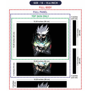 Kakashi Hatake Laptop Skin - View 8