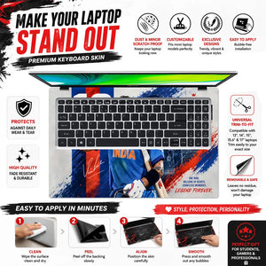 Kohli King 18 Legend Forever Laptop Skin - View 5