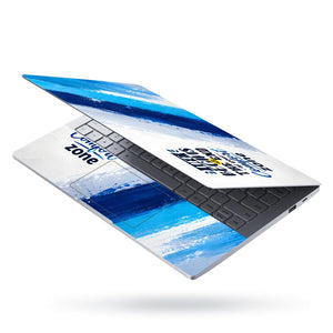 Life Begins Comfort Zone Laptop Skin - View 3