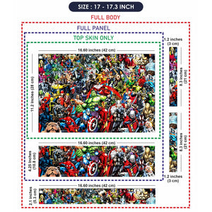 Marvel Avengers Universe Laptop Skin - View 9