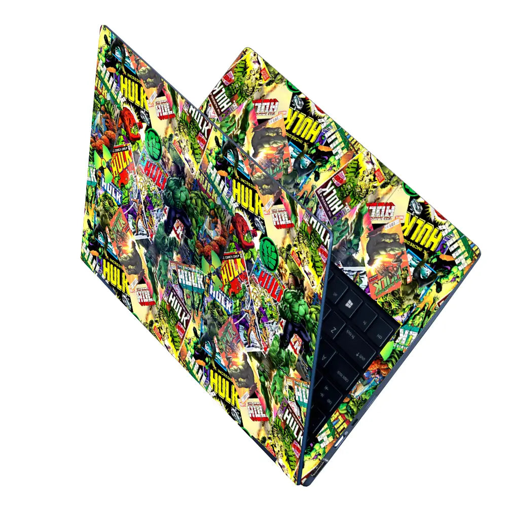 Marvel Hulk Smash Laptop Skin - View 2