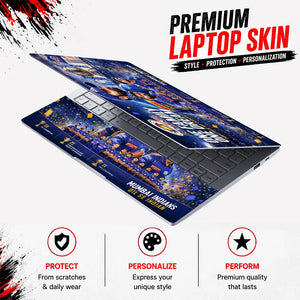 Mumbai Indians One Family Dream Laptop Skin - View 3