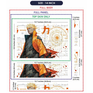 Naruto and the Ninja Scroll Laptop Skin - View 7
