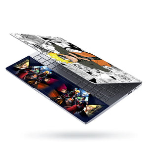 Naruto Comic Design Laptop Skin - View 3