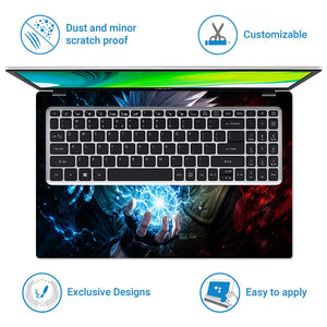 Naruto Kakashi Chidori Laptop Skin - View 5