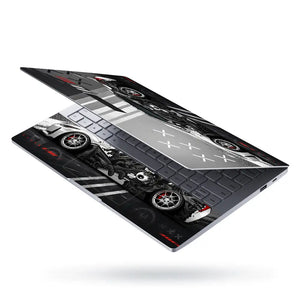 Nissan GTR Manga Art Wrap Laptop Skin - View 3