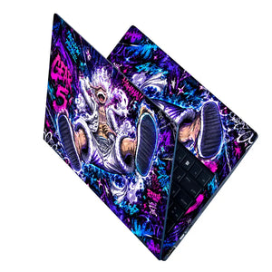 One Piece Luffy Gear 5 Graffiti Laptop Skin - View 2