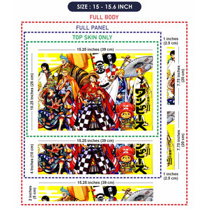 One Piece Luffy Gear Five Battle Laptop Skin - View 8