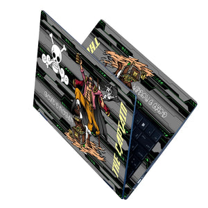 One Piece Luffy Gear Five Captain Laptop Skin - View 2