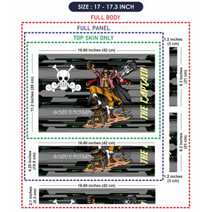 One Piece Luffy Gear Five Captain Laptop Skin - View 9