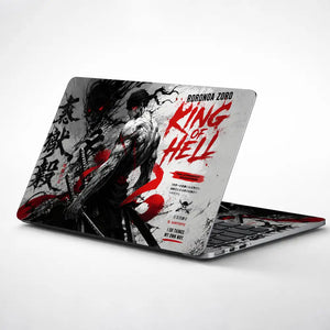 One Piece Zoro King Of Hell Ink Laptop Skin - View 1