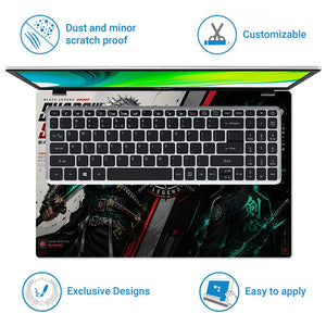 One Piece Zoro Shadow Blade Legend Laptop Skin - View 5