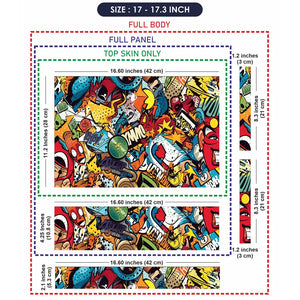 Pop Art Comic Book Laptop Skin - View 9