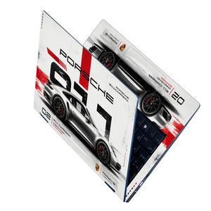 Porsche 911 Carrera Side Profile Laptop Skin - View 2