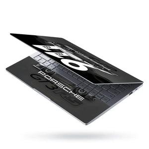 Porsche 911 GT3 RS Abstract Art Laptop Skin - View 3