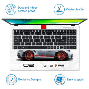 Porsche GT3 RS Velocity Laptop Skin - View 5