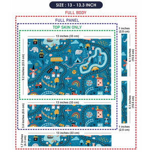 Road Map Laptop Skin - View 6