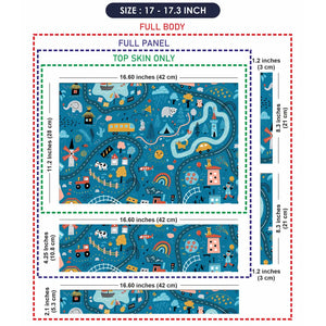 Road Map Laptop Skin - View 9