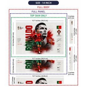 Ronaldo Portugal World Cup 2026 Laptop Skin - View 7