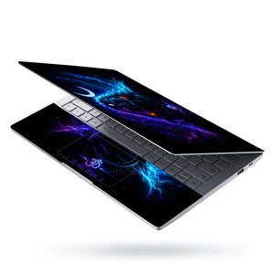 Shiva Cosmic Blue Laptop Skin - View 3