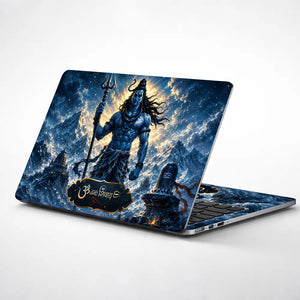 Shiva Om Namah Laptop Skin - View 1