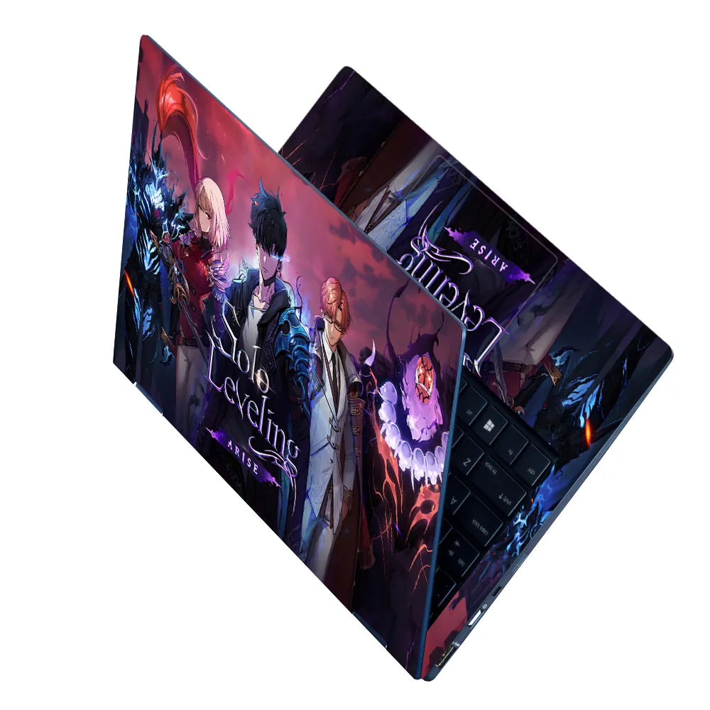 Solo Leveling Arise Character Ensemble Laptop Skin - View 2