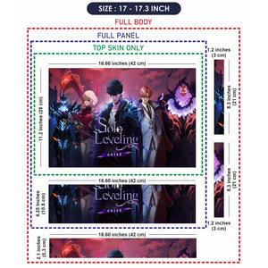 Solo Leveling Arise Character Ensemble Laptop Skin - View 9