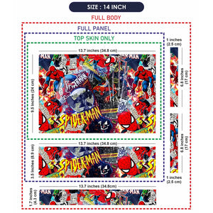 Spider-Man Webbed Adventures Laptop Skin - View 7