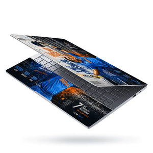 Sports Cricket Dhoni Finisher Legend Laptop Skin - View 3