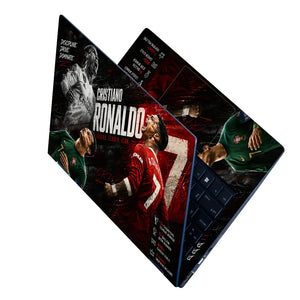 Sports Football Ronaldo Legend Leader Laptop Skin - View 2