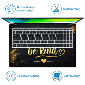 Stay Humble Work Hard Kind Laptop Skin - View 5