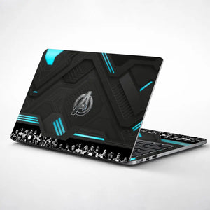 Tech Avengers Laptop Skin - View 1