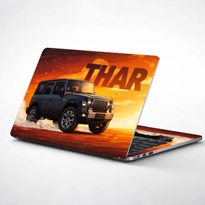 Thar Jeep Off-Road Laptop Skin - View 1