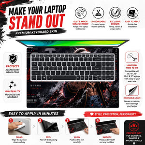Trafalgar Law Death Fingers Laptop Skin - View 5