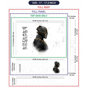 Wakanda Forever Shadow Panther Elite Laptop Skin - View 9