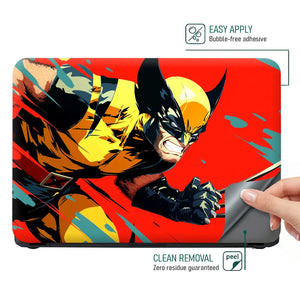 Wolverine Action Splash Laptop Skin - View 4