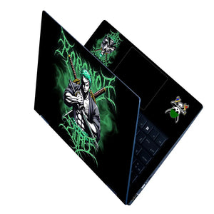 Zoro Green Laptop Skin - View 2