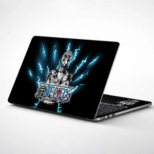 Zoro One Piece Storm Laptop Skin - View 1