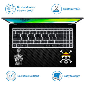 Zoro One Piece Storm Laptop Skin - View 5