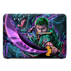 Zoro Purple Laptop Skin - View 4